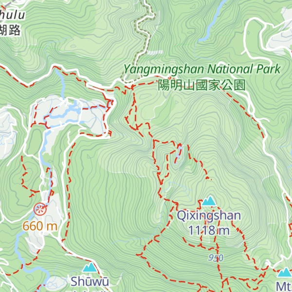 Map of Xiǎo Yóu Kēng Bàoliè Kǒu