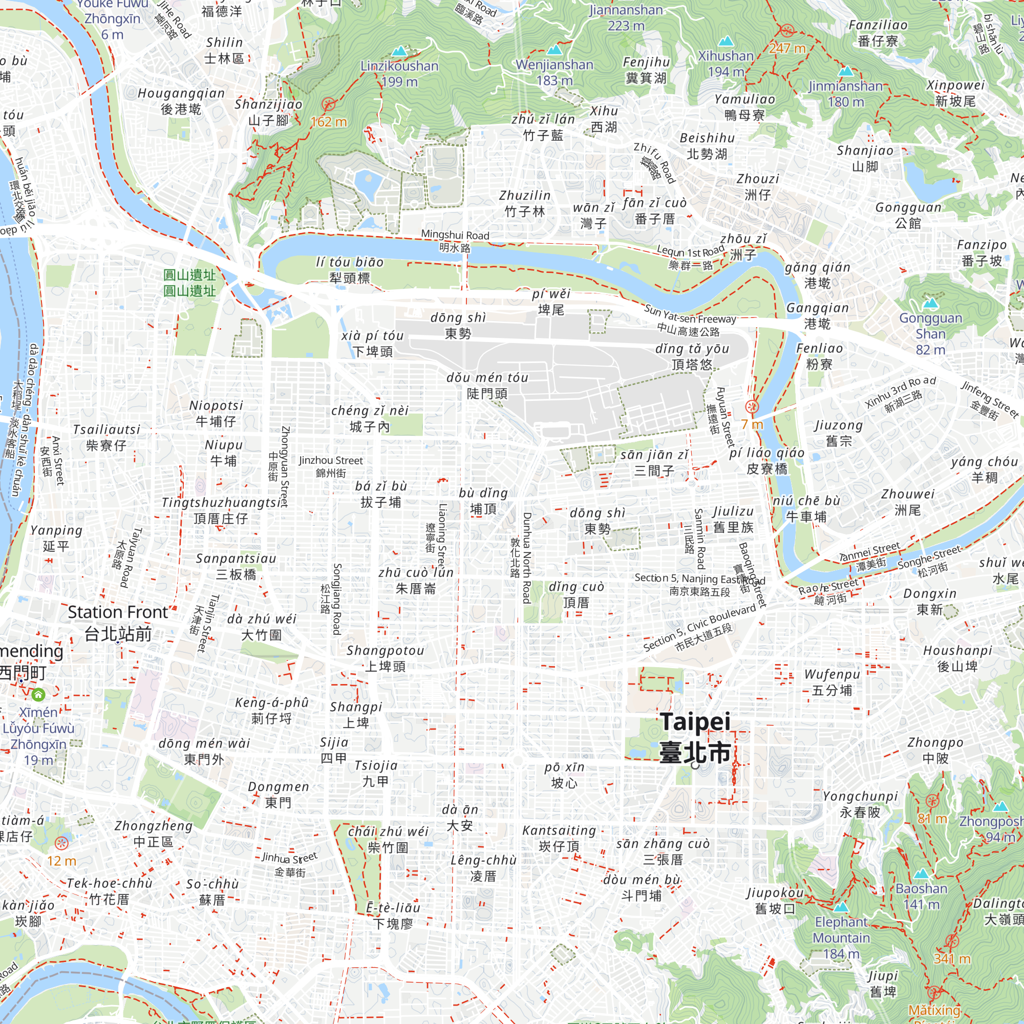 Mǎláixīyā Guānguāngjú Zài Tái Bànshìchǔ map