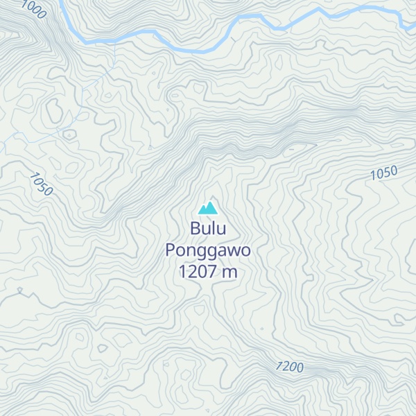 Map of Bulu Ponggawo