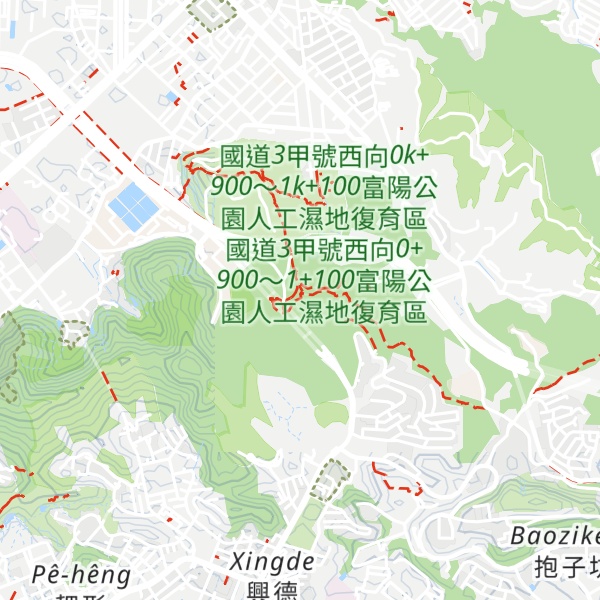 Map of Zhongpushandongfeng