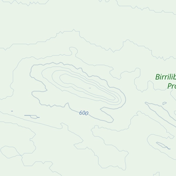 Map of Mount Ooloongathoo