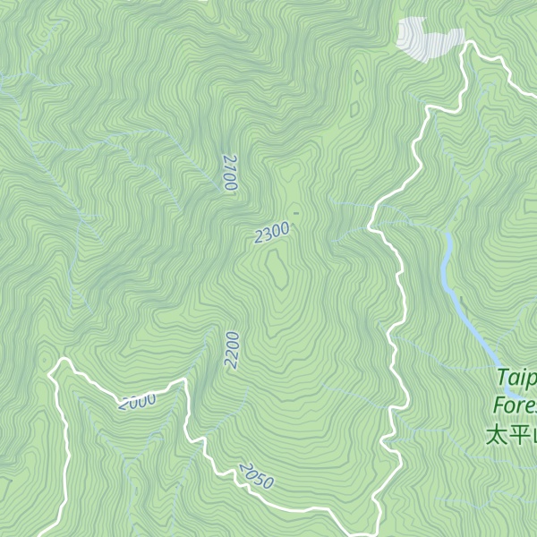 Map of Sanxingshan