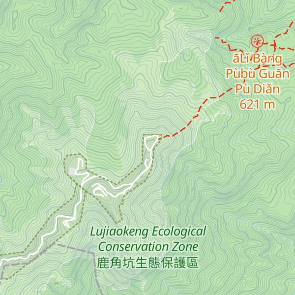 Map of Zhuzishanbeibeifeng
