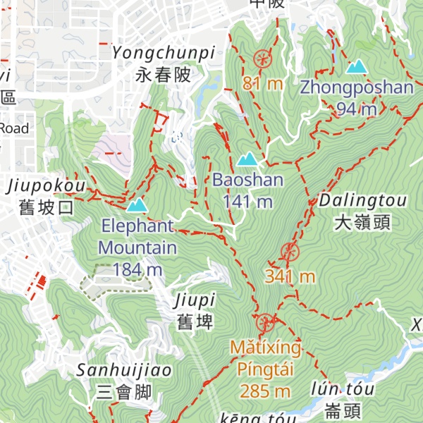 Map of Shishan