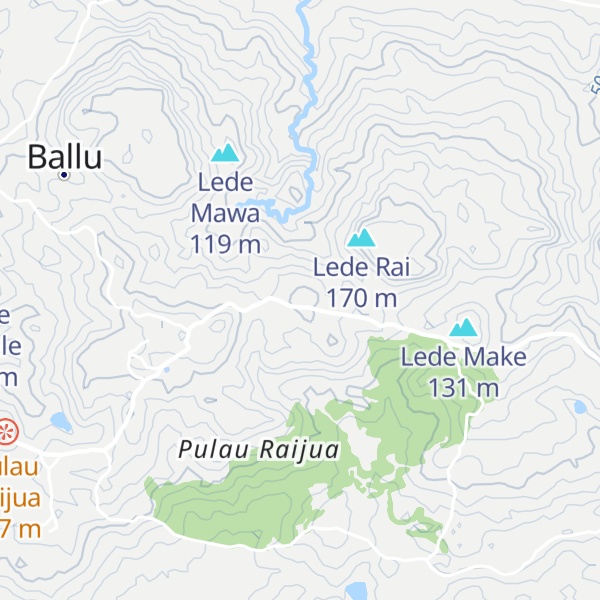 Map of Lede Watudagi