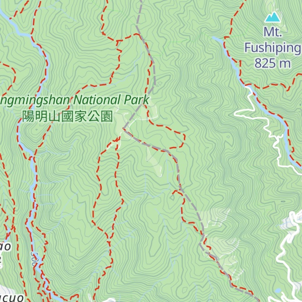 Map of Mt. Beiding