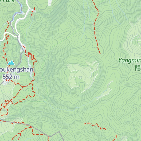 Map of Mt. Dajianhou