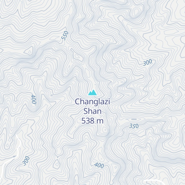 Map of Changlazi Shan