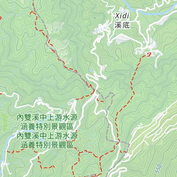 Map of Xiangduishan
