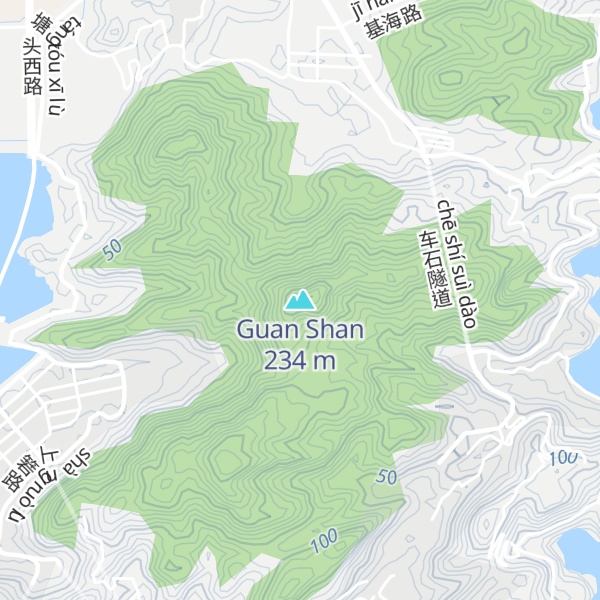 Map of Guan Shan