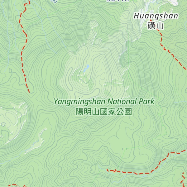 Map of Mt. Huangzui