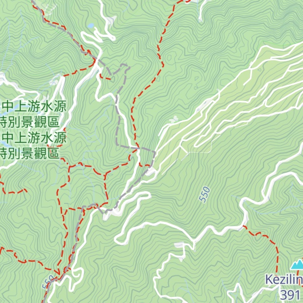 Map of Wuzhishan