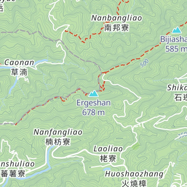 Map of Ergeshan