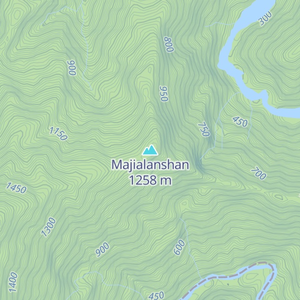 Map of Majialanshan