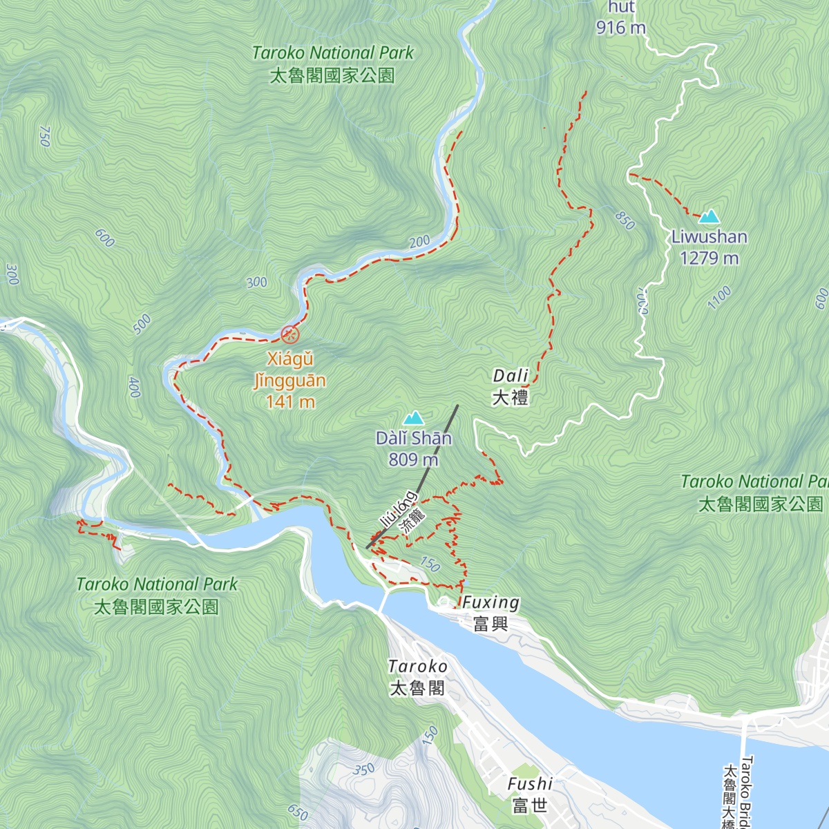 Nuòyā Wū map