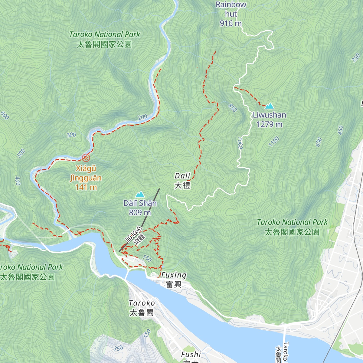 Dàlǐ Bǎihé Wū map