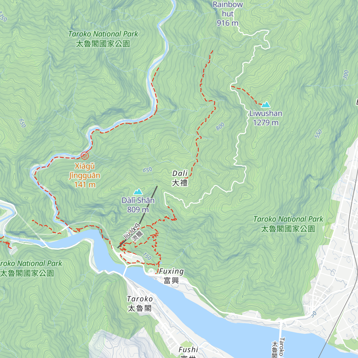 Dàlǐ Bǎihé Wū map