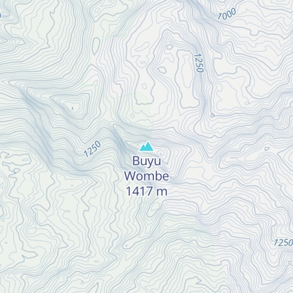 Map of Buyu Wombe