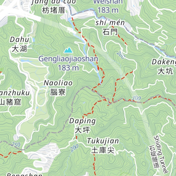 Map of Shanzhukujianxinanfeng