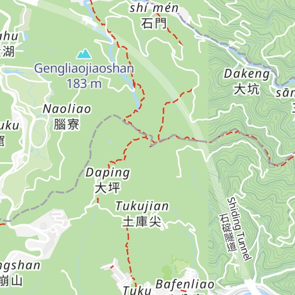 Map of Tukuyue