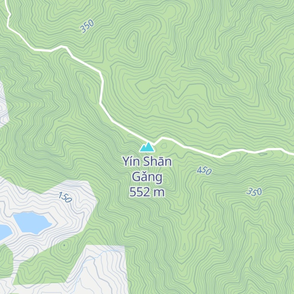 Map of Yín Shān Gǎng