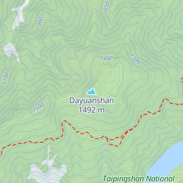 Map of Dayuanshan