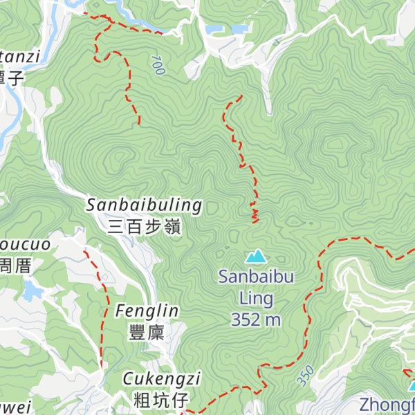 Map of Badoushan