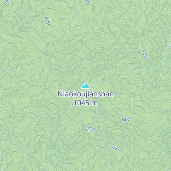 Map of Niaokoujianshan