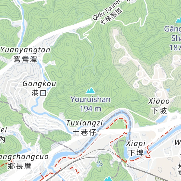 Map of Youruishan