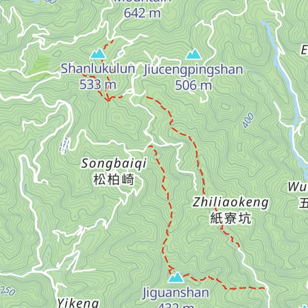Map of Sanbanqiao