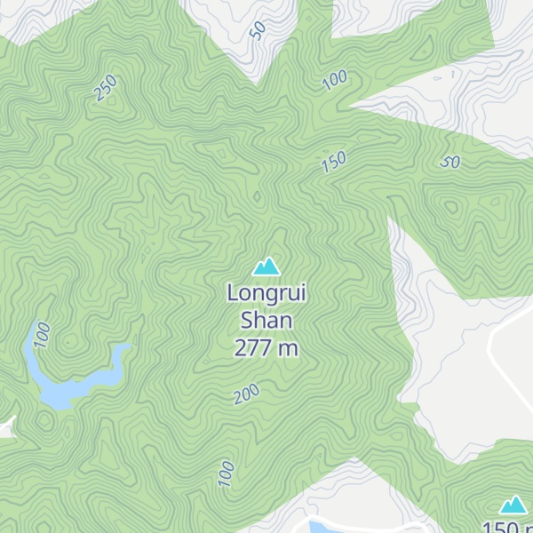 Map of Longrui Shan