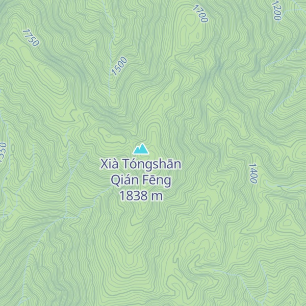 Map of Xiatongshan