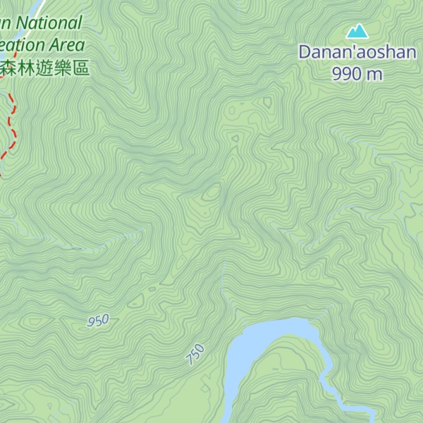 Map of Fanshekengshan