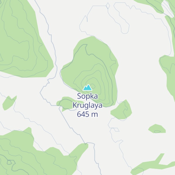 Map of Sopka Kruglaya