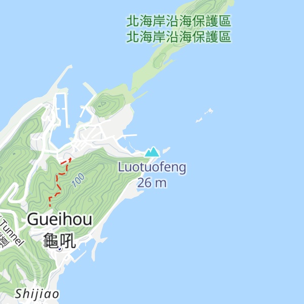 Map of Luotuofeng