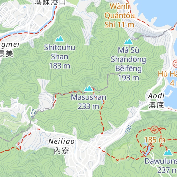 Map of Masushan