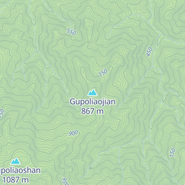 Map of Gupoliaojian