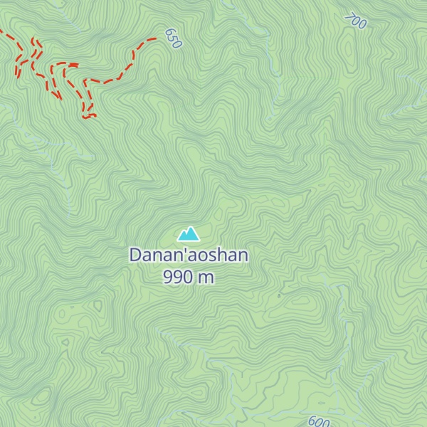 Map of Fengshashan