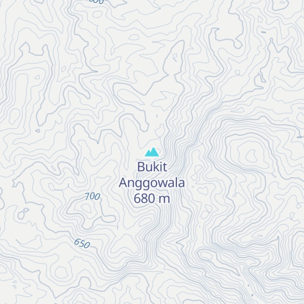 Map of Bukit Anggowala