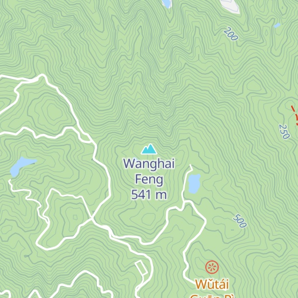 Map of Wanghai Feng