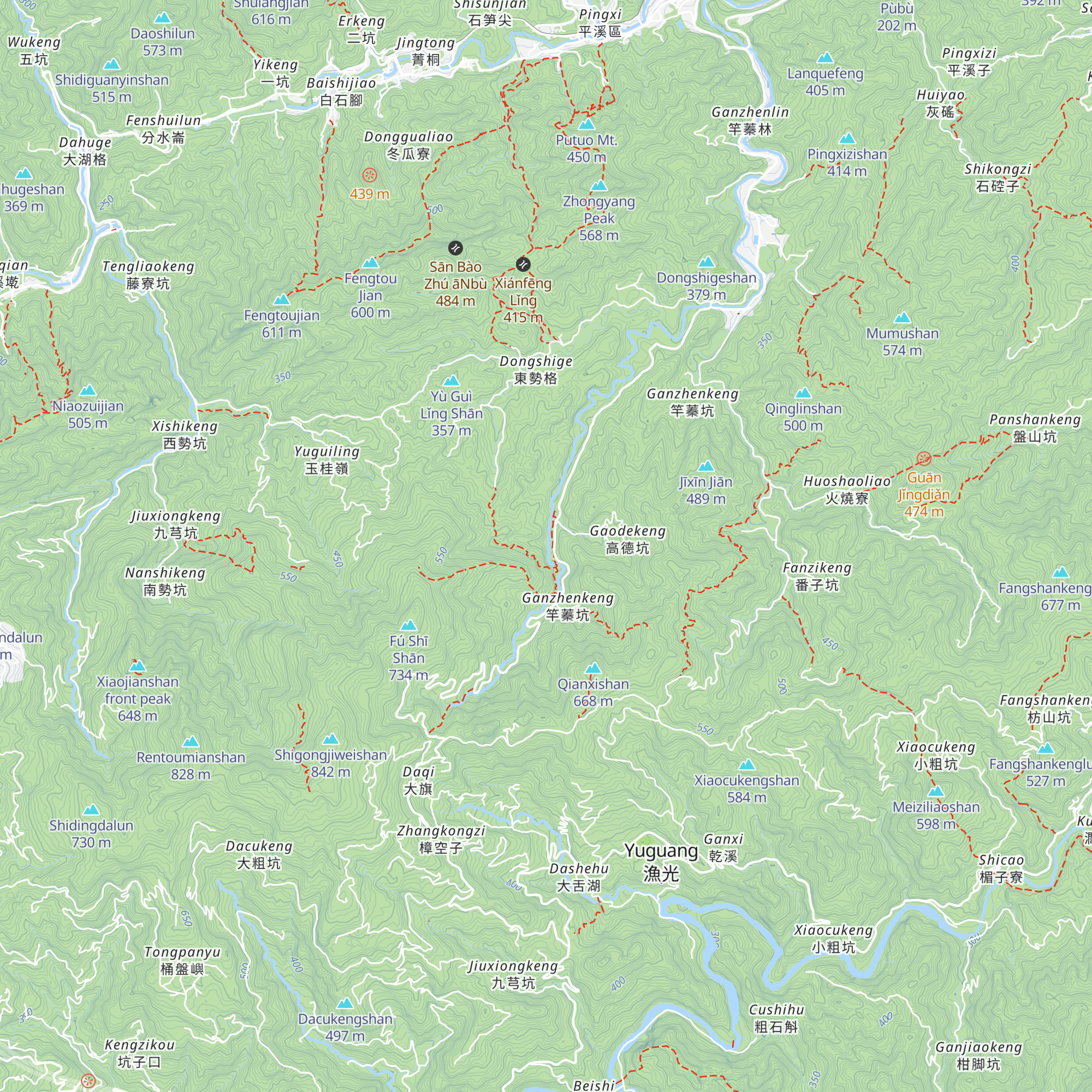 Fèiqì Gōngliáo map