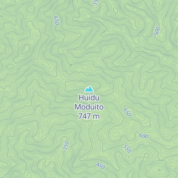 Map of Huidu Moduito