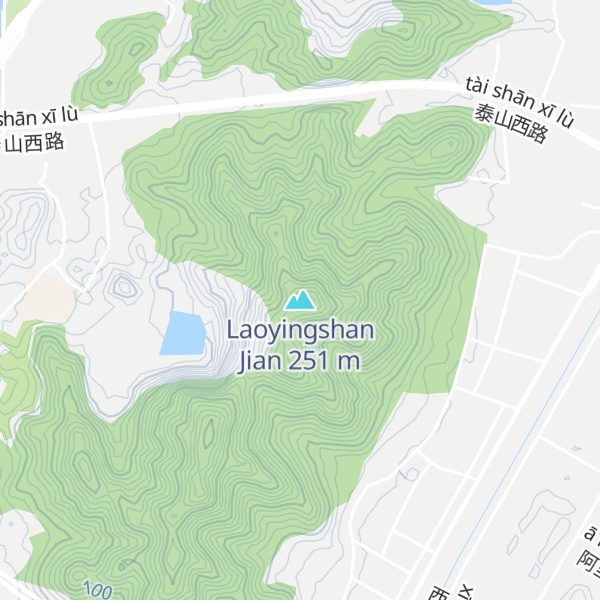 Map of Laoyingshan Jian