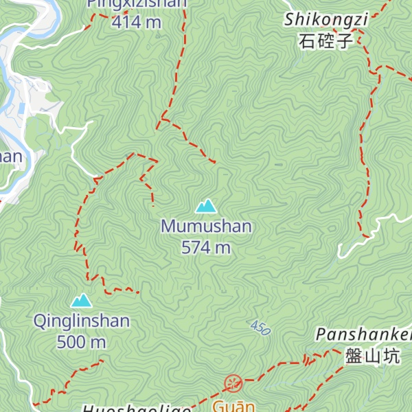 Map of Mumushan