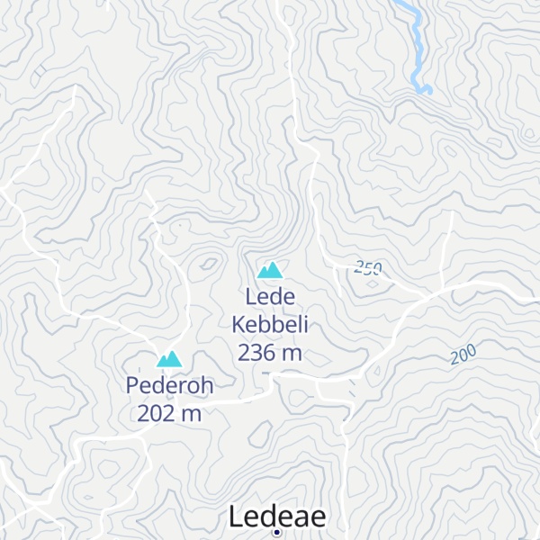 Map of Lede Kebbeli