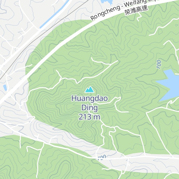 Map of Huangdao Ding