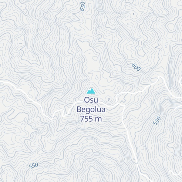 Map of Osu Begolua