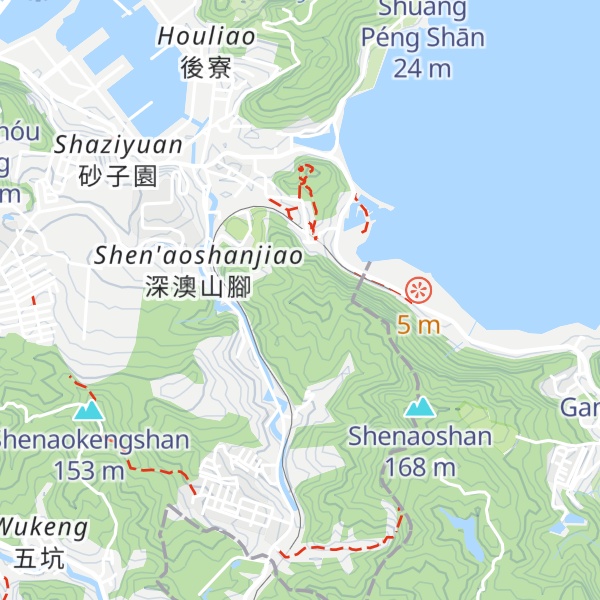Map of Changtanwei Shan