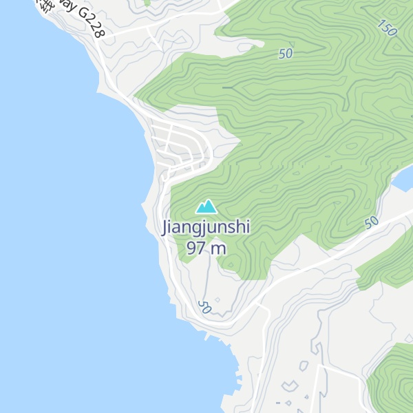 Map of Jiangjunshi
