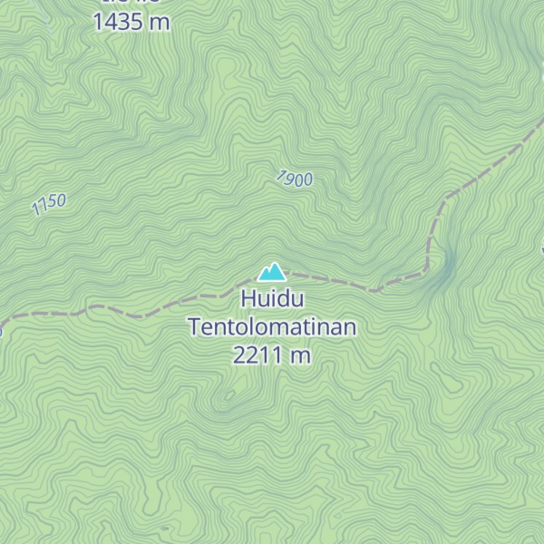 Map of Huidu Tentolomatinan